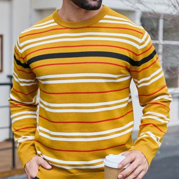 Muški džemper - Pulover dugih rukava, okruglog izreza