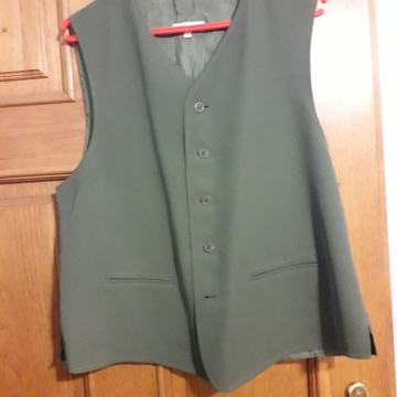 Muski prsluk, zeleni