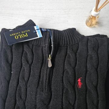 Polo Ralph Lauren Half Zip sweater crna