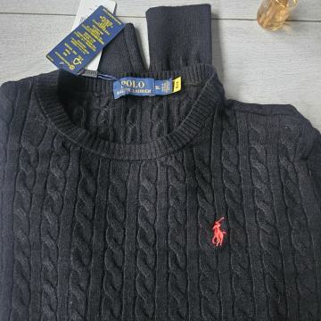 Polo Ralph Lauren knit sweater crna