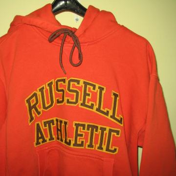 Russell Athletic PRO COTTON Medium narančasta duksa hoody