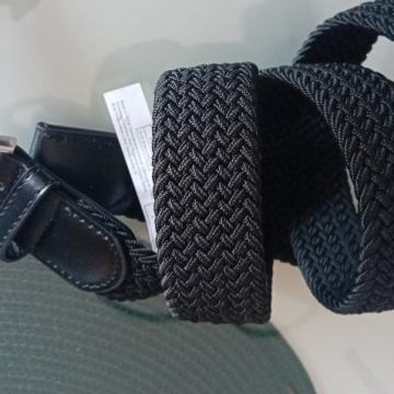 CRNI MUŠKI REMEN VEL. 105 cm NOVO