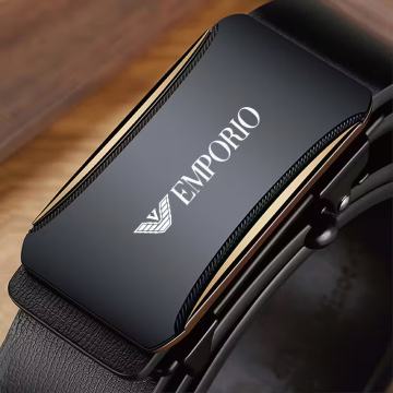 Muški remen s automatskom kopčom, metalnim sustavom automatske kopče