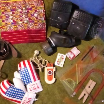 Opasač (remen) i oprtači, kožni, od JNA