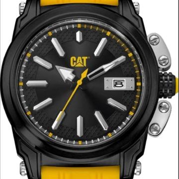 ADVENTURER YELLOW BLACK CAT MUŠKI SAT ***24RATE***R1!