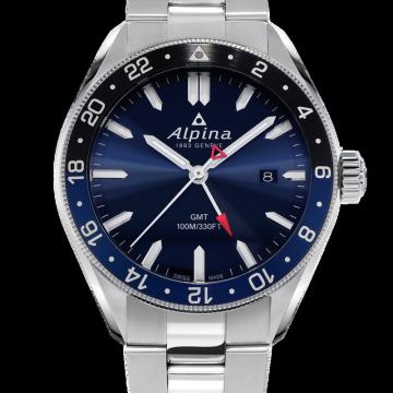 Alpina Alpiner GMT Blue Dial Quartz Men's Watch AL-247