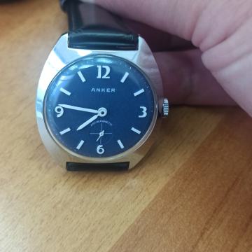 Anker rijedak vintage model očuvan sat navijač