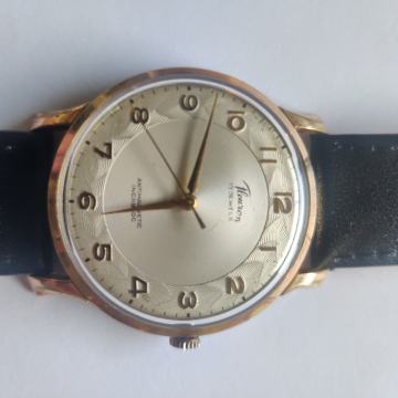 Antikvitet Fleuron 17 rubina, swiss made, antimagnetic incabloc+