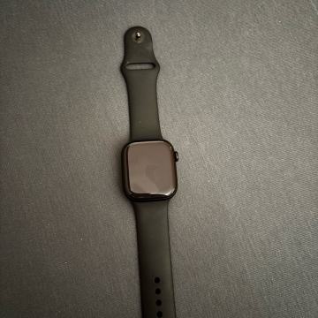 Apple watch S10, GPS 42mm, jet black aluminium case/black sport band