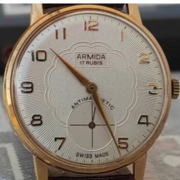 Armida, 17 rubis vintage ručni sat iz 1950-1960g., AS 1130