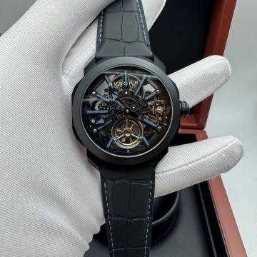 Automatski muški sat Bvlgari Octo Roma Tourbillon Skeleton