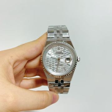 Automatski muški sat Rolex Land-Dweller White