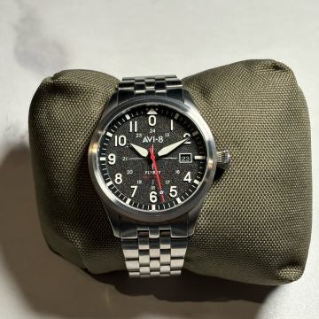 Avi-8 Flyboy Engineer, kao nov, pilotski sat (Seiko NH35)