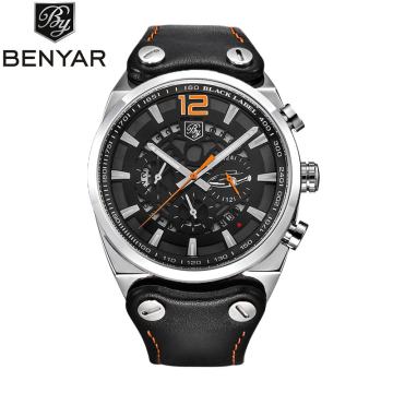 ★ Benyar satovi B-5112Y Black Leather ► NAJPOVOLJNIJE CIJENE SATOVA