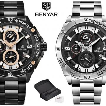 ★ Benyar satovi B-5148Y STEEL ► NAJPOVOLJNIJE CIJENE SATOVA!