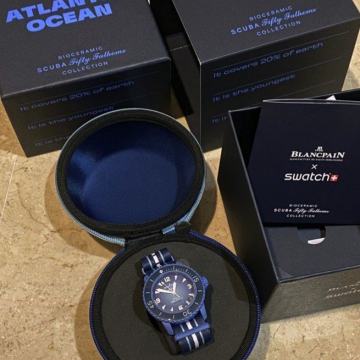 Blancpain X Swatch, Atlantic Ocean, automatic, (NOVI-NE NOŠEN)