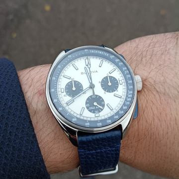 Bulova Lunar pilot 43 mm plavi