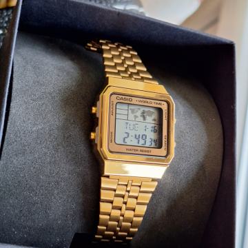 Casio A500w Module 3437 World Time Watch