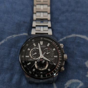 Citizen  eco drive perpetual  crono,radio controlled