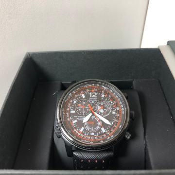 CITIZEN PROMASTER NIGHTHAWK, Eco-Drive, Radio Controlled. R1/ RATE!