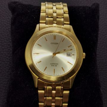 Citizen Quartz “Sapphire WR100” datumar