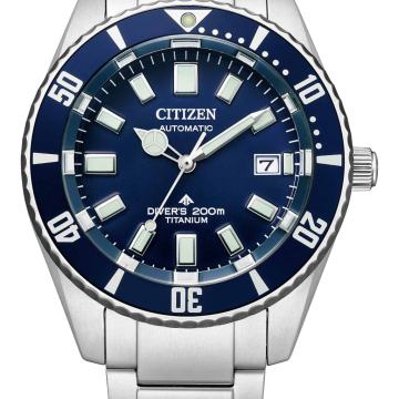 Citizen FujitSubo Titanium Air-Diver Automatic - NB6021-68L
