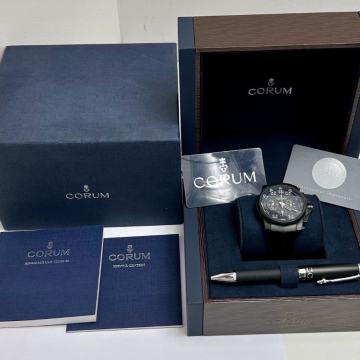 Corum Admiral cup Black hull 48 Original sa papirima!