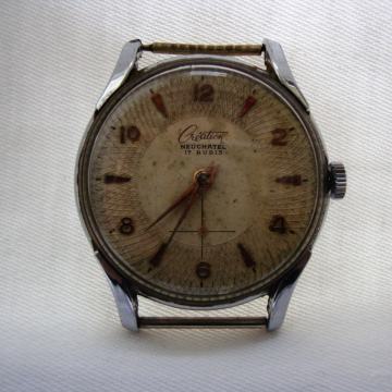 Creation NEUCHATEL 17 RUBIS watch - Swiss Made - Muški sat oko 1950.