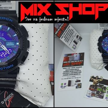 CRNI CASIO G-SHOCK PERFEKTNI MUŠKI/ŽENSKI SAT/SATOVI *NOVO*GARANCIJA