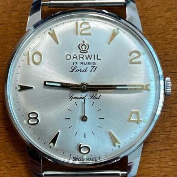 Darwil Lord 71 Special Flat 17 rubina New old stock NOS vintage