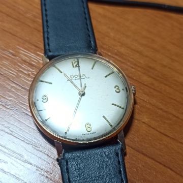 Doxa antimagnetic Vintage navijač 14 k zlato