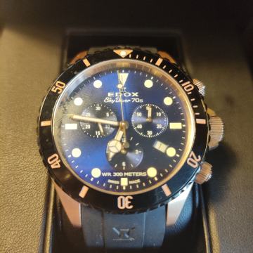 SNIŽENO Muški ručni sat edox sky diver 70s 10238