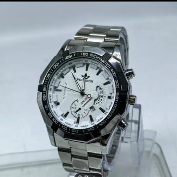 FOURRON Novi srebrni sat od nehrđajućeg čelika!