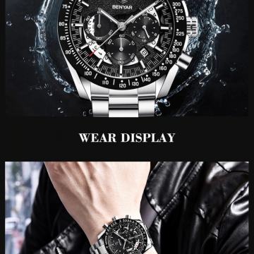 Benyar 3 muški sat sat