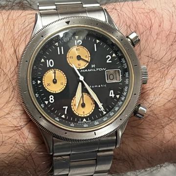 Hamilton Lancaster chronograph