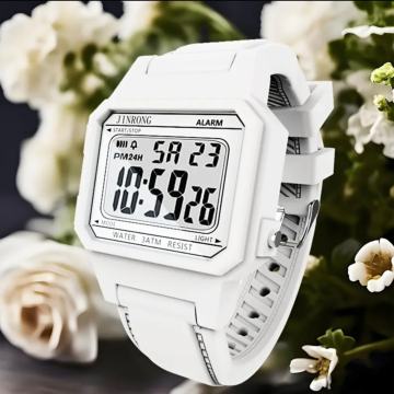 Jinrong JR-6508 digitalni sportski sat s pravokutnim brojčanikom!!!