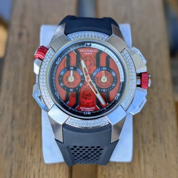Kvarcni muški sat Jacob & Co. Epic II Chronograph Bi-Compax