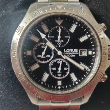 LORUS chronograph, Japanski model VD57-X109, promjer 45 mm bez lugova