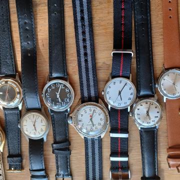 Lot muških mehaničkih satova br 1-moze i zamjena