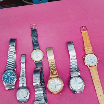 LOT ( sedam ) ruč.satovan Seiko , ispravni