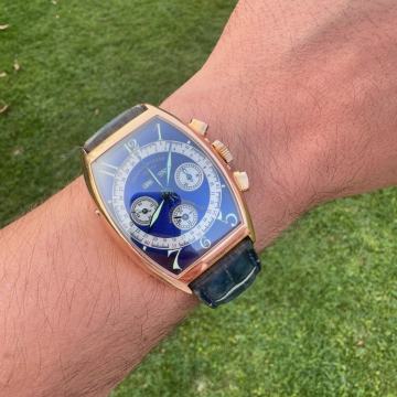 Masivno Zlato 100g FRANCK MULLER, 18K MASTER CALENDAR CHRONO, REF. 685