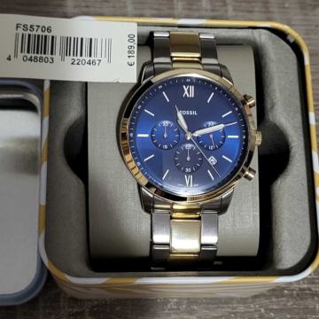 Muški čelični kronografski sat Fossil FS5706