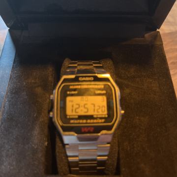 MUŠKI RUČNI SAT CASIO A163WA-1QES RETRO VINTAGE