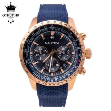 MUŠKI RUČNI SAT NAUTICA PIER 39 S.E. NAPP39006 46mm / R1, RATE!