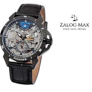 MUŠKI RUČNI SAT PIONIER SA DIJAMANTIMA, GM-502/ R1, RATE!