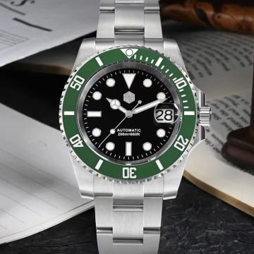 Muški ručni sat SAN MARTIN Submariner Starbucks