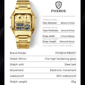 Muški luksuzni satovi FoxBOX Citizen