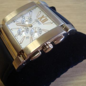 Muški sat ESPRIT Galaxy gold - black