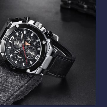 BENYAR Sat sa kožnim remenom