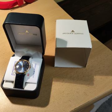Muški Sat Jacques Lemans  665 Pozlata